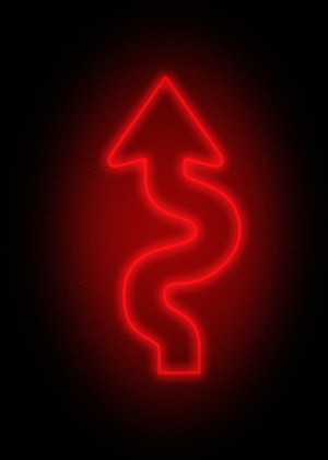 Arrow Neon Sign